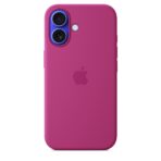 iPhone 16 Silicone Case with MagSafe – Fuchsia - Image 2