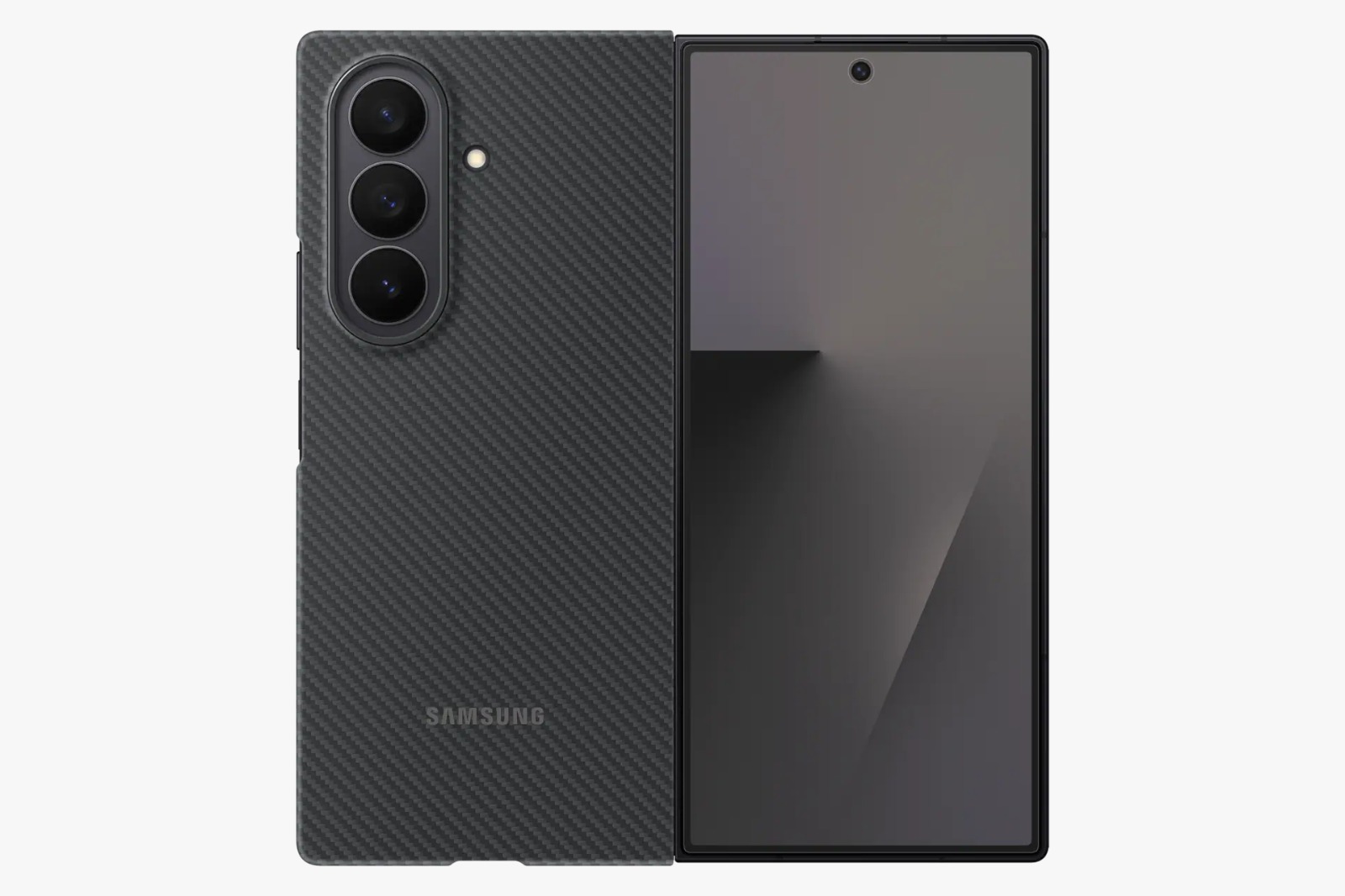 Samsung Galaxy Z Fold7 Carbon Shield Case 1 Samsung Galaxy Z Fold7 Carbon Shield Case