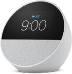 Amazon Echo Spot – Smart Alarm Clock - Glacier White