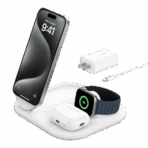 Belkin 3-in-1 Magnetic Foldable Wireless Charger with Qi2 15W - Image 2
