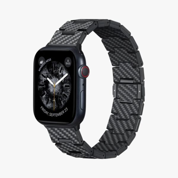 Pitaka Apple Watch Band Retro Aramid & Carbon Fiber