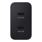 SAMSUNG 50W Power Adapter Duo Low Standby, USB-C Cable (5A/1.8m) - Image 3