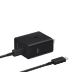 SAMSUNG 50W Power Adapter Duo Low Standby, USB-C Cable (5A/1.8m) - Image 4