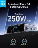 Anker Prime Smart Desktop Charging Station (250W Total Output) - Image 2